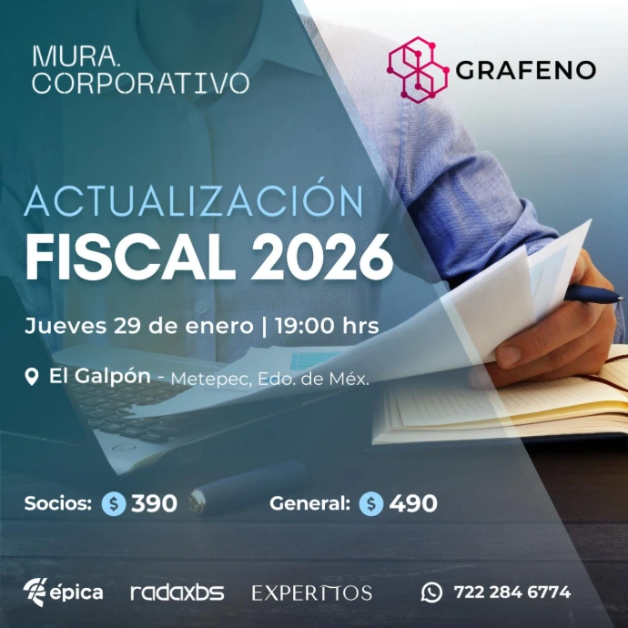 En la imagen se percibe a una persona revisando apuntes contables.